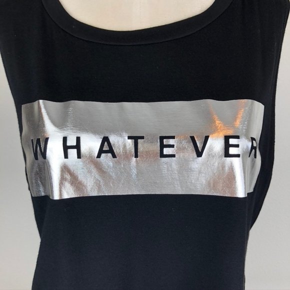 G Mini Silver Whatever Cropped Tank - Picture 3 of 6